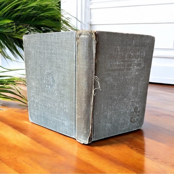 Vintage 1924 Elementary Spanish Grammar by Espinosa & Allen – Hardcover - Picture 3 of 13